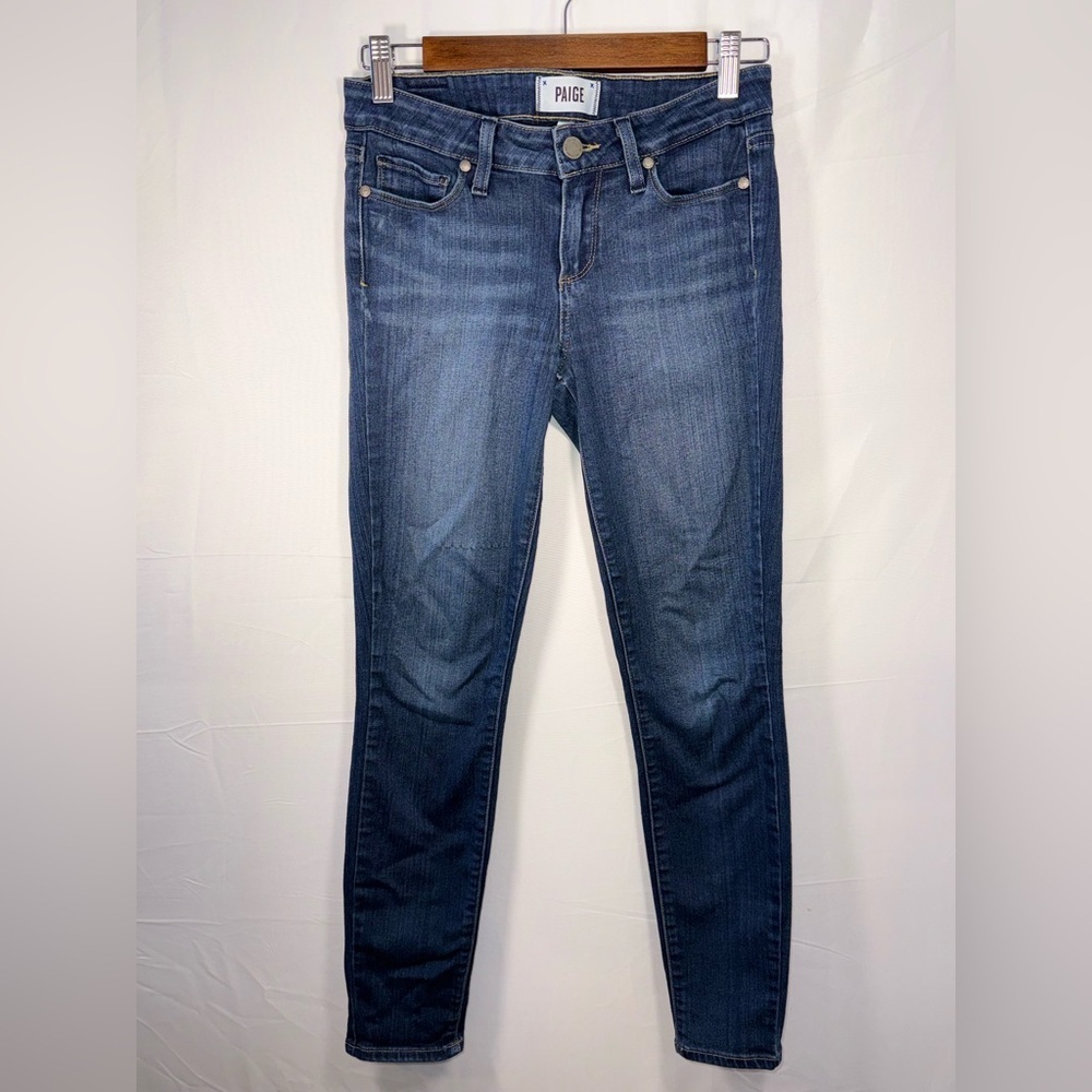 PAIGE Women Denim Blue Women's Skinny Verdugo Jeans Size 26